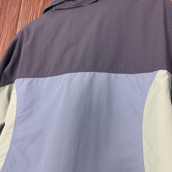 Vintage LL Bean Womens Winter Jacket Purple Full Zip Outdoor Size Medium M - Picture 6 of 9